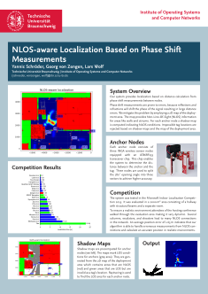 Poster NLOS-aware Localization Based on Phase Shift Measurements